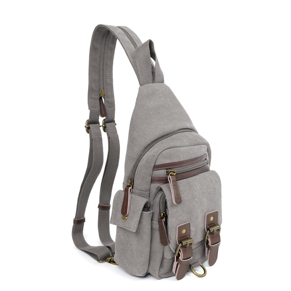Shasta Canvas Concealed Carry Sling Bag for Men Women, Convertible Backpack🐞